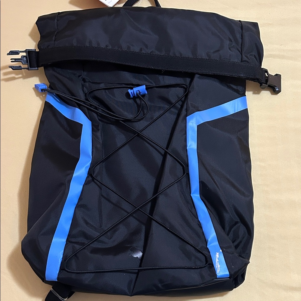 PUMA, AT Shift Backpack Black and Blue Glimmer LargeMen's/Women’s